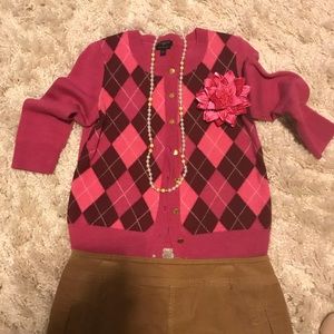 TALBOTS - Ladies Argyle Sweater